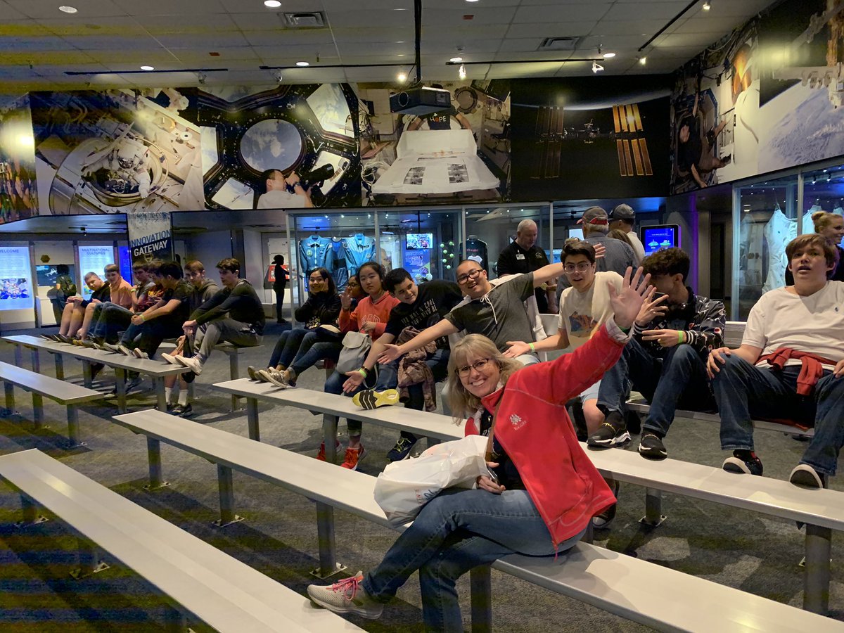 PLTW_TMHS's tweet image. What a fine day for science! TMHS STEM students had a blast and learned a lot on our field trip to NASA. Big thanks to @YoungSheldon and The Chuck Lorre Foundation for this amazing opportunity! #ThisIsHowWeSTEM @TISDTMHS