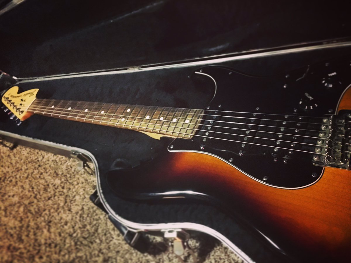 Newest member added to the collection. #avoiceofyourown #fender #stratocaster #guitar