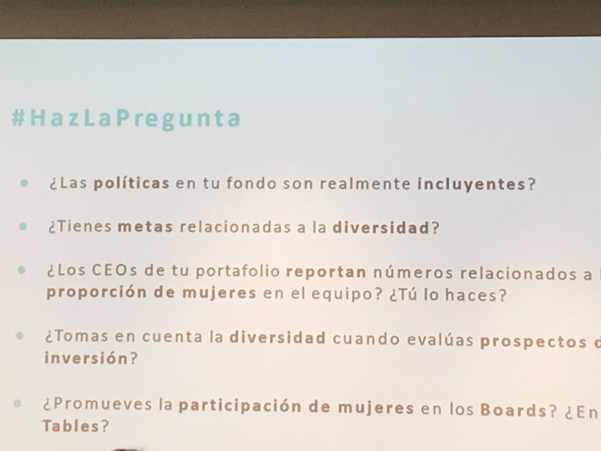 FranciscoRuiz__'s tweet photo. #HazLaPregunta es el primer paso para un verdadero cambio de inclusión y diversidad en el mundo de #VC en Mexico. Via @MInvirtiendo https://t.co/doBq1UdVYM