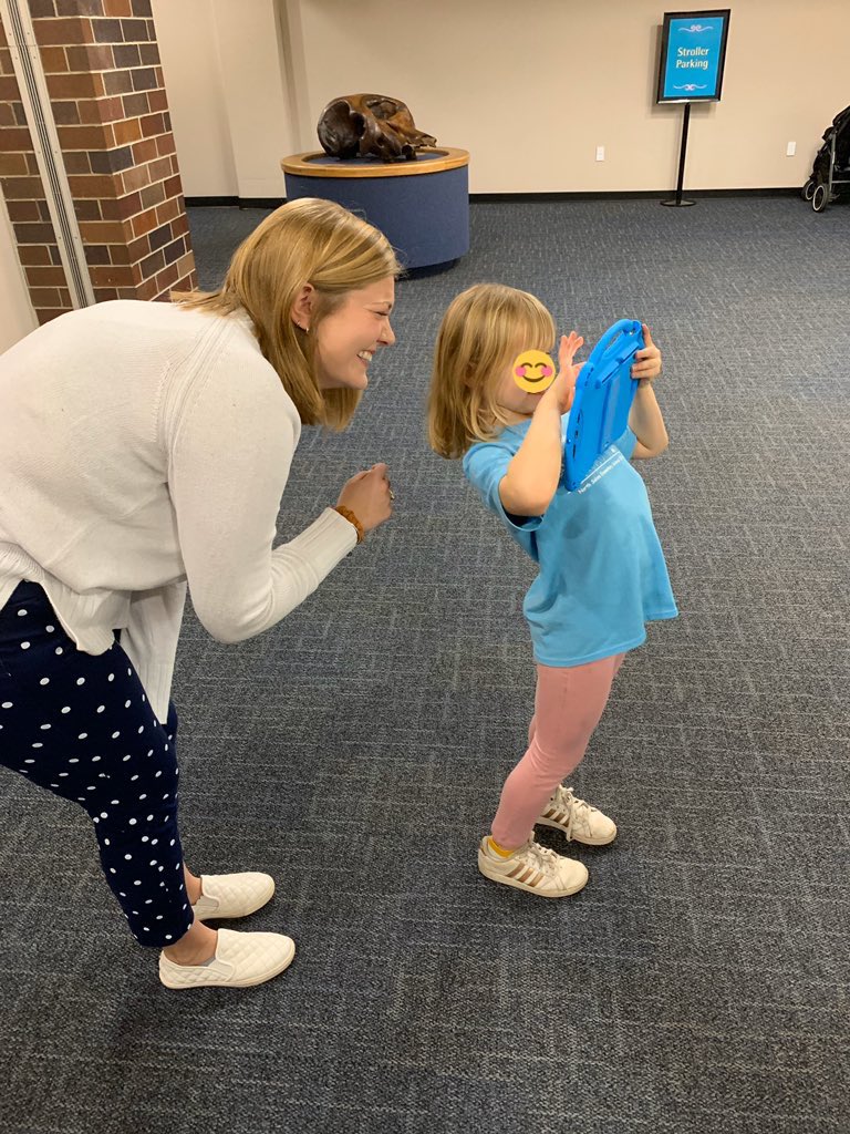 Ms_Cherwin's tweet photo. Loved teaching about Carl Sagan and the stars today at the Children’s Museum! The sheer joy in this picture sums up our exploration as astronomers!💫🌙 @TCMIndy https://t.co/2vb4Vdr2Gl