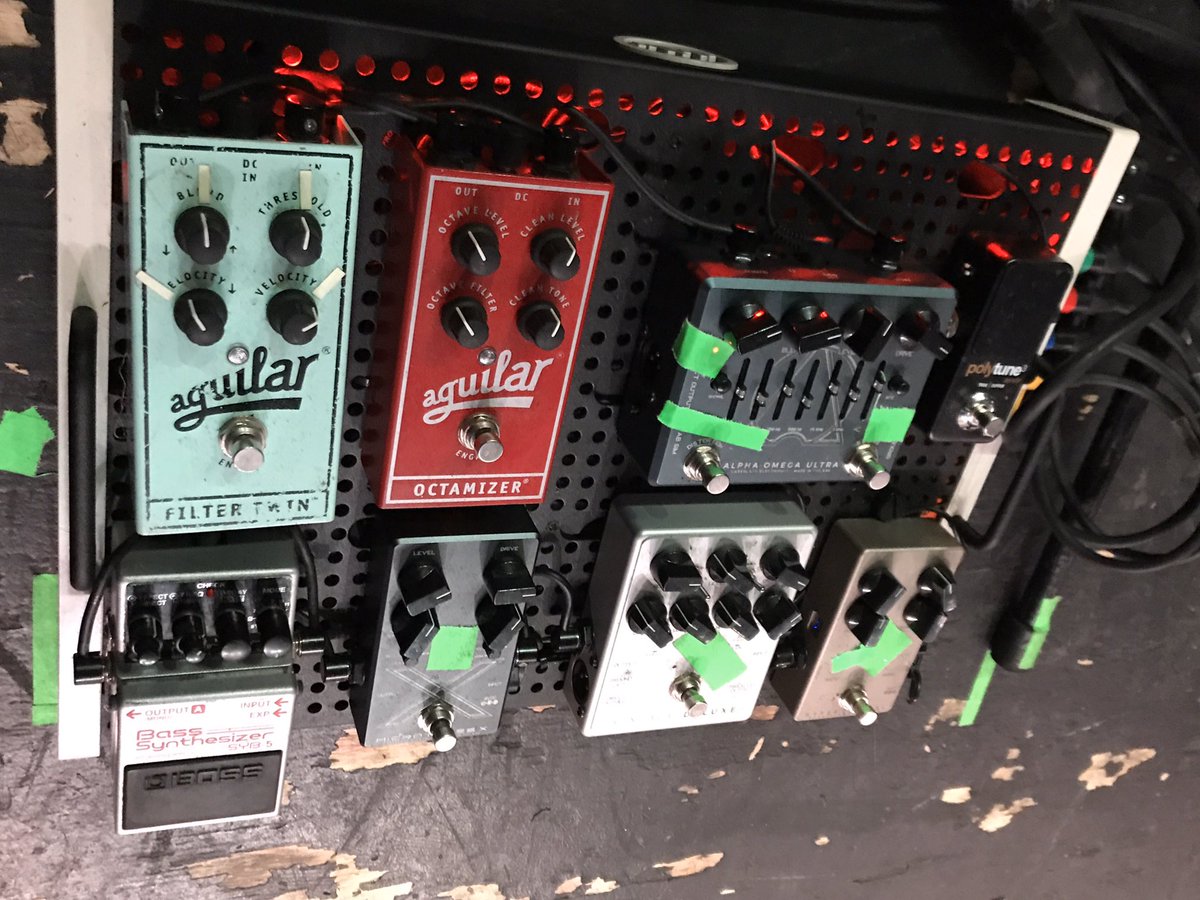 HowWasItDetroit's tweet photo. We out here.

#pedalporn for #TheUsed at @StAndrewsHall https://t.co/QOLcrxSs1N