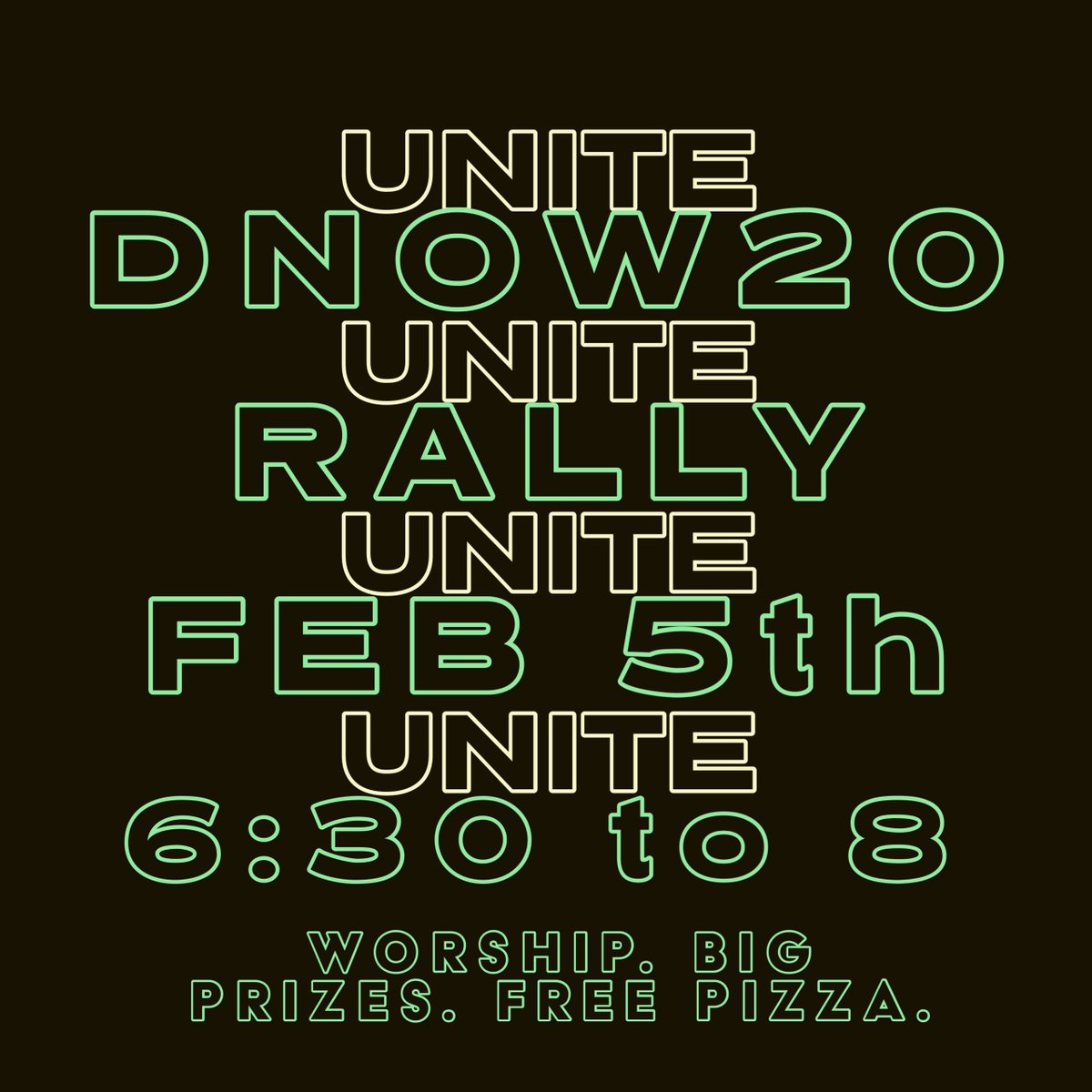 fbcva_students's tweet photo. DNow rally tomorrow! Be there and get ready for the best weekend of the year! https://t.co/EWCpN2cdam