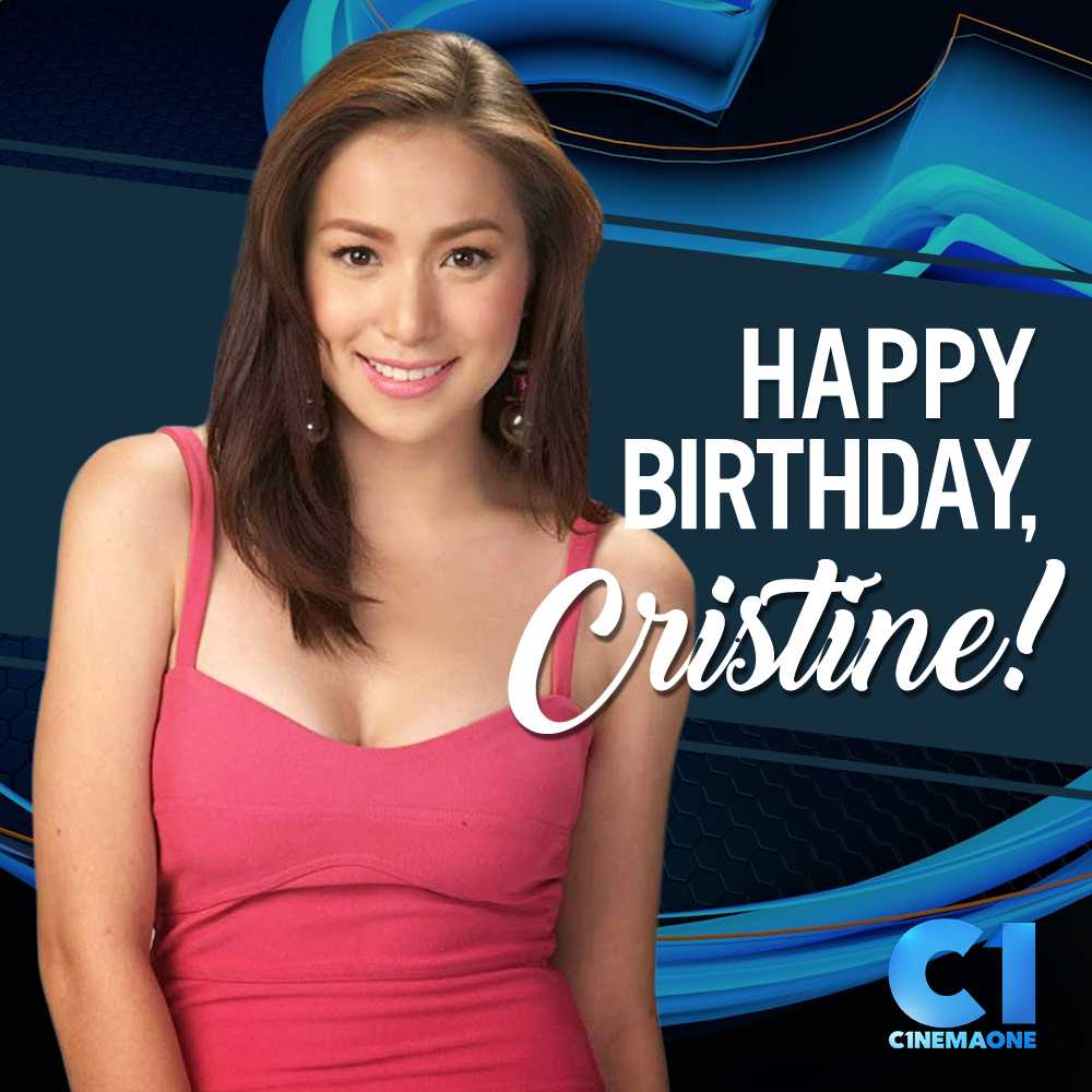 Happy birthday, Cristine Reyes (  From 