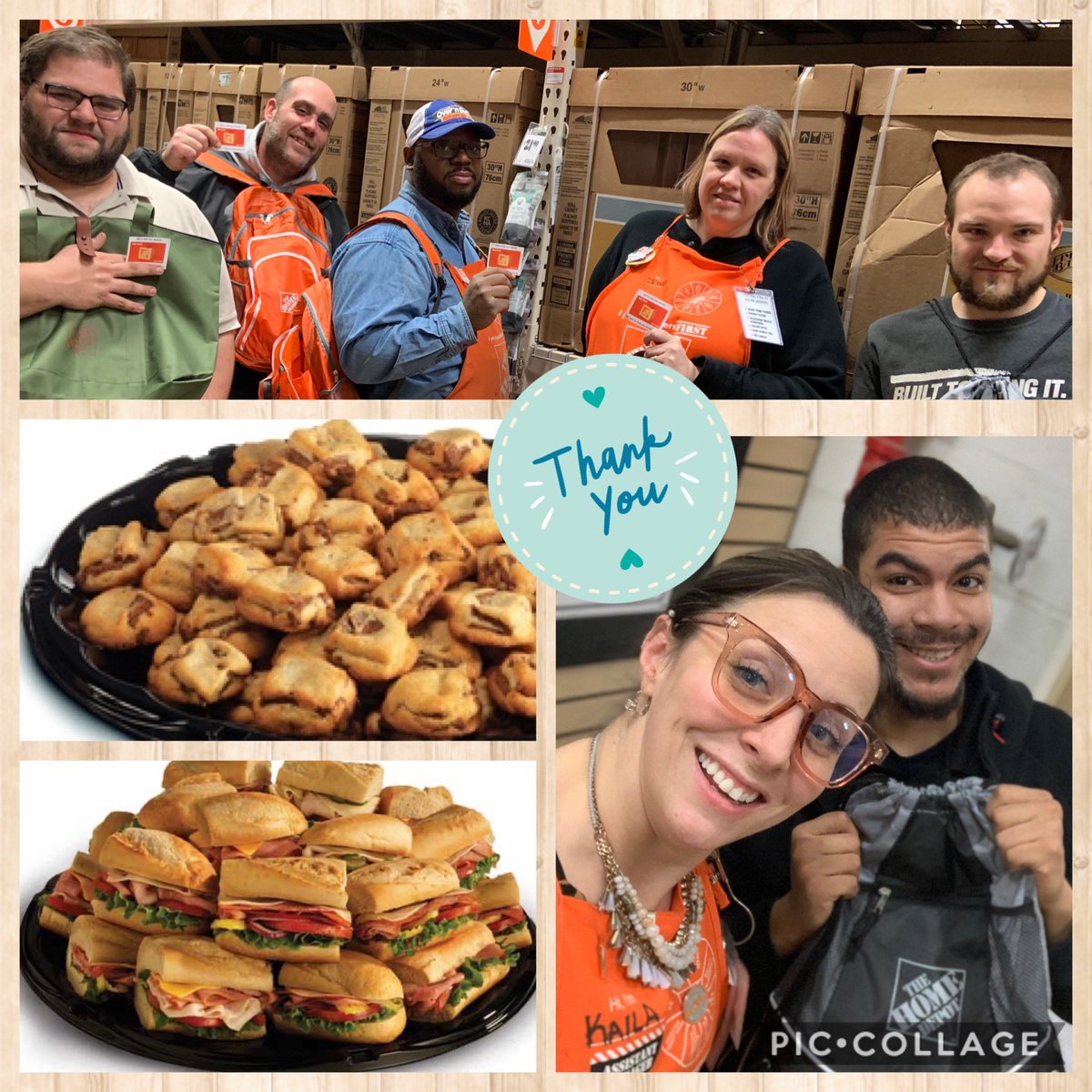 kailaharglerode's tweet photo. Appreciating our DS Team last week!! With lunch from Penn Station, some pretty swanky stuffed Bags and their choice of HD gear! Thank you for all you do to support @hd4116! #WeAreWilkins4116 #SteelCitySquad #WeAreThankful #DSAppreciation @JarrettHarrison https://t.co/hFWYGveVtT