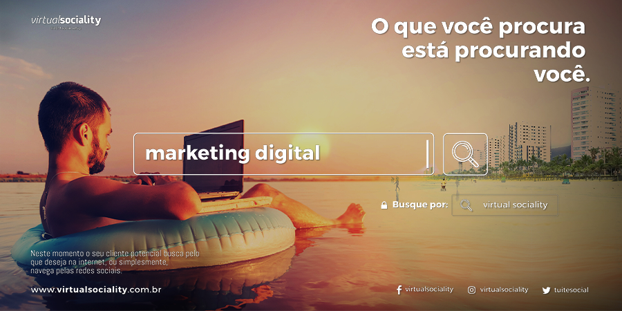 tuitesocial's tweet photo. O que você procura está procurando você. Escreva nos comentários uma palavra utilizada para encontrar a sua empresa na internet.
•
•
•
#MarketingDigital #AssistenteVirtual #VirtualSociality https://t.co/vwkMAEGbBI