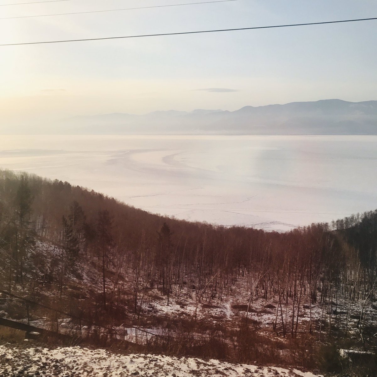 Lake Baikal from the southwest corner
