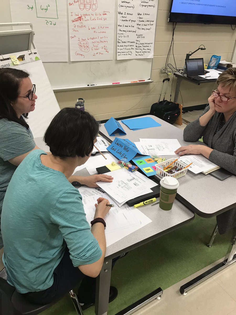 smartinHCS's tweet photo. #HCS_ElemMath teachers planning for and implementing strategies to make Tier 1 tasks accessible for ALL @hamcoschools math suppprt session. #BestSchoolDistrict @miche_lowe https://t.co/zWpCuUUt74