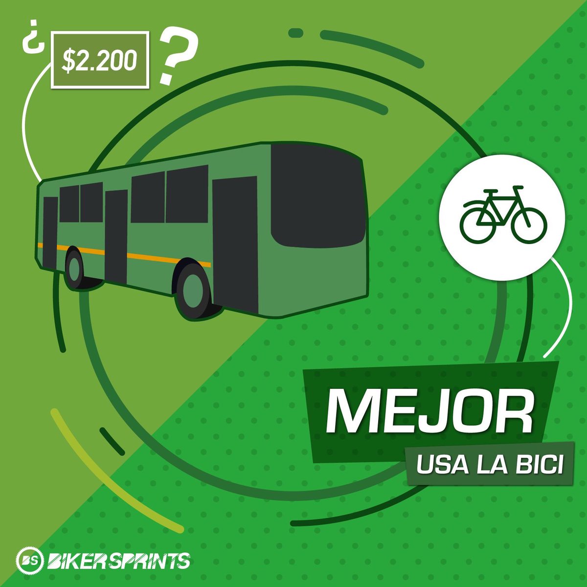 BikerSprints's tweet photo. Ahora que van a cobrar el alimentador para movilizarte entre paraderos, ¡#MejorUsaLaBici! La bicicleta, por ejemplo, no discute con el aumento de los transportes o la gasolina.

Síguenos para más consejos de movilidad sostenible 😉 https://t.co/hFjGeyi4TZ