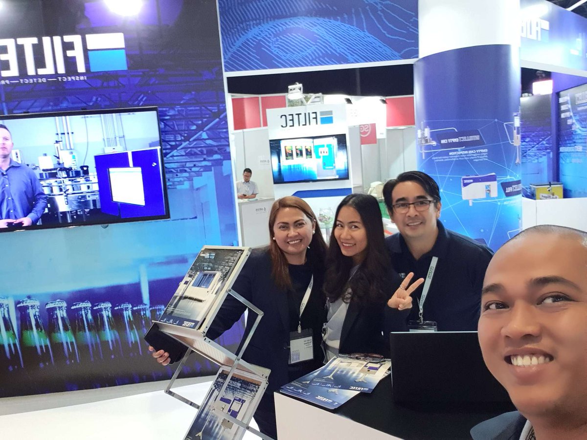 It's showtime...Stop by and say 👋 to FILTEC Team Asia in booth D-11 at <a href="/ProPakphil/">ProPak Philippines</a>. 

#inspectionsolutions #fullcontainerinspections #emptycontainerinspections #propakphilippines