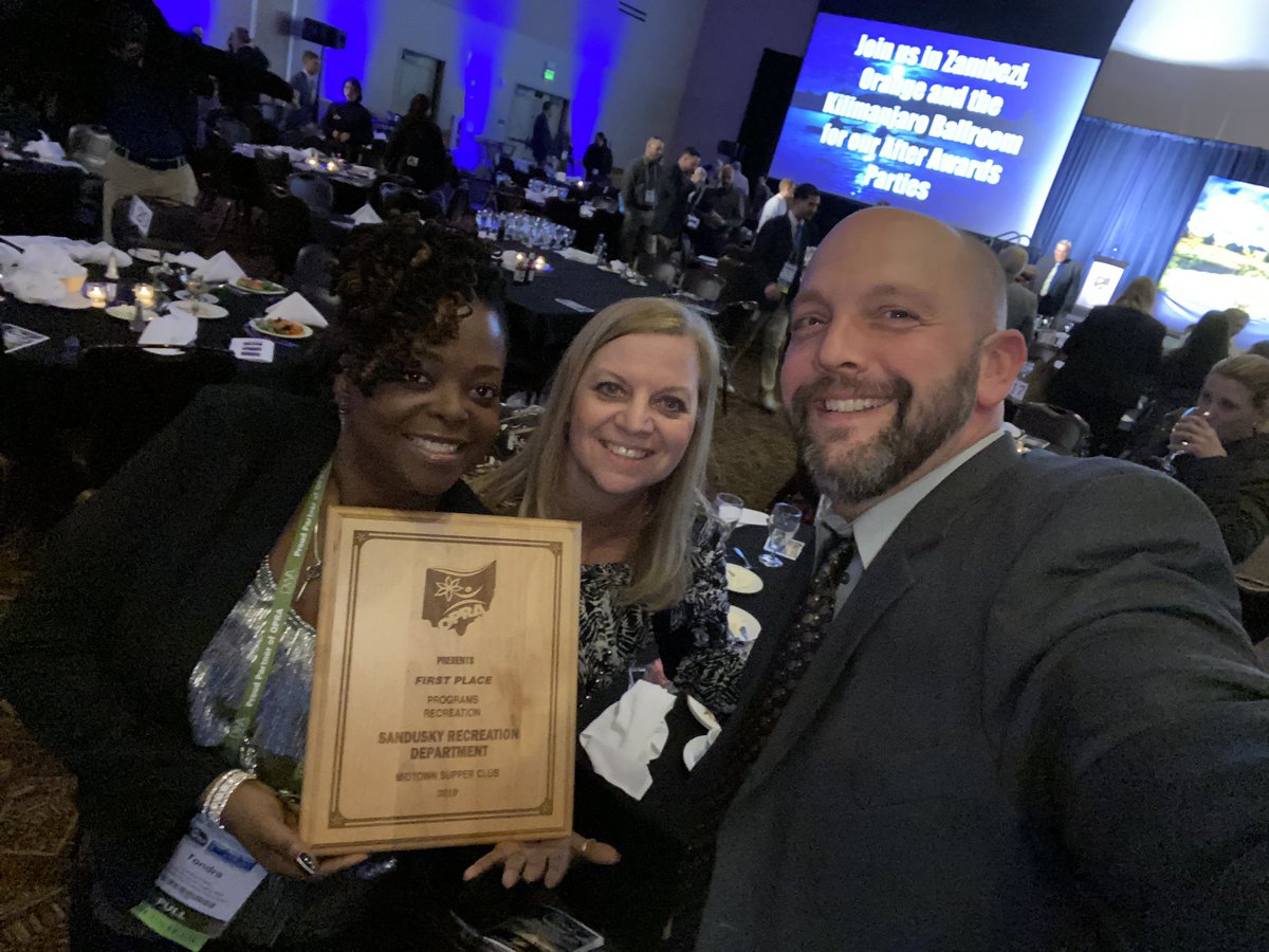 SanduskyRec's tweet photo. Midtown Supper Club wins first place! @OPRAOhio #OPRA2020 #sanduskyrecrocks https://t.co/vX8VWOGmb8
