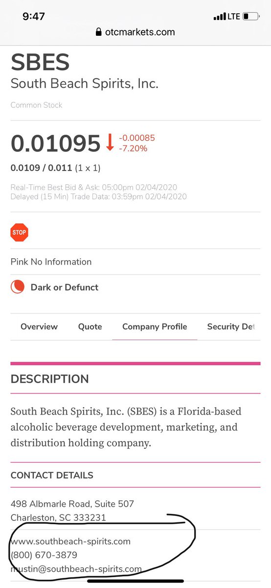 CobraHawk69's tweet photo. @Cantseethelines How can I ? The companyβs phone number is disconnected and their website is down. #MickeyMouseoperation $SBES #suckerborneveryminute https://t.co/zcpFBQ6r3E