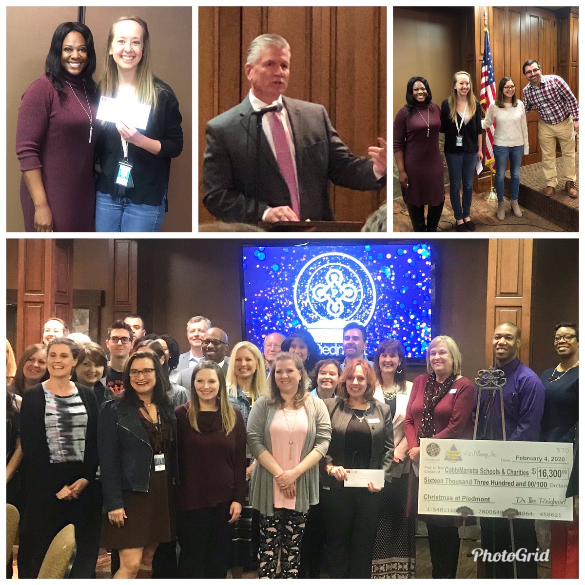 We are so grateful for the overwhelming generosity of Piedmont Church and their sponsors of Christmas at Piedmont.  Hayes' chorus, under the direction of Miss Christina Vehar, thanks you for supporting  music in our schools.