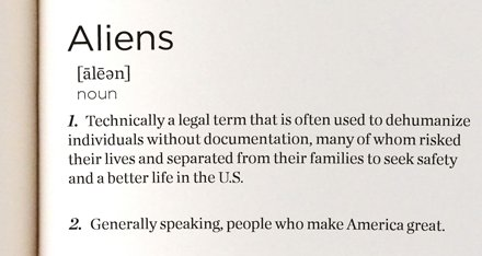 immigrationdefs's tweet photo. True definition of "aliens." #StateOfTheUnion #SOTU https://t.co/I6MJvZ9H5h