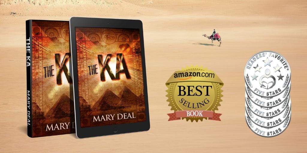 My best-selling paranormal Egyptian suspense, The Ka. #Egypt #IARTG #nextchapterpub On Amazon-incl. Audio mybook.to/TheKa Large print on Kindle authl.it/B075N913SP?d  Large print paperback mybook.to/thekapb