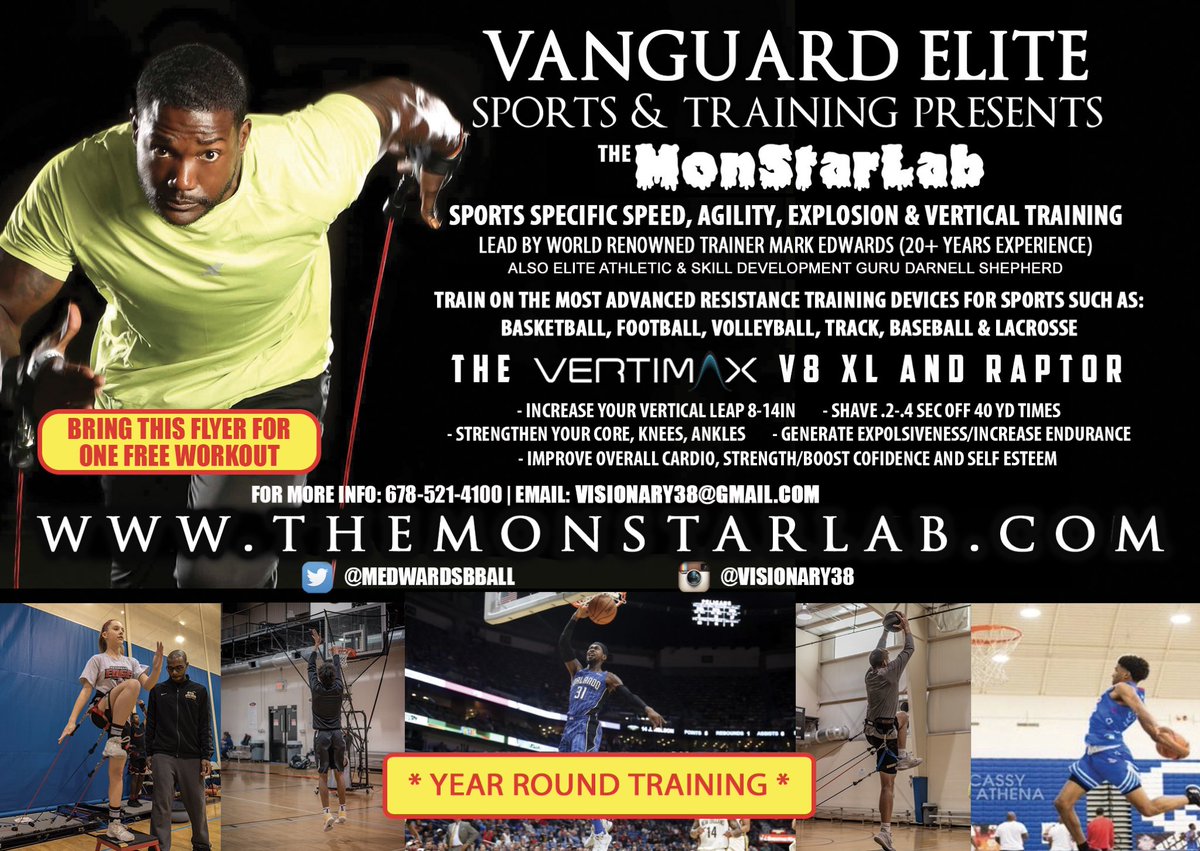 MEdwardsBball's tweet image. #MonStarLab Workouts going on 5 Days a Week/40+ Hours per Month...most of you dudes not really my Peers 🤔...😎
TheMonStarLab.com
