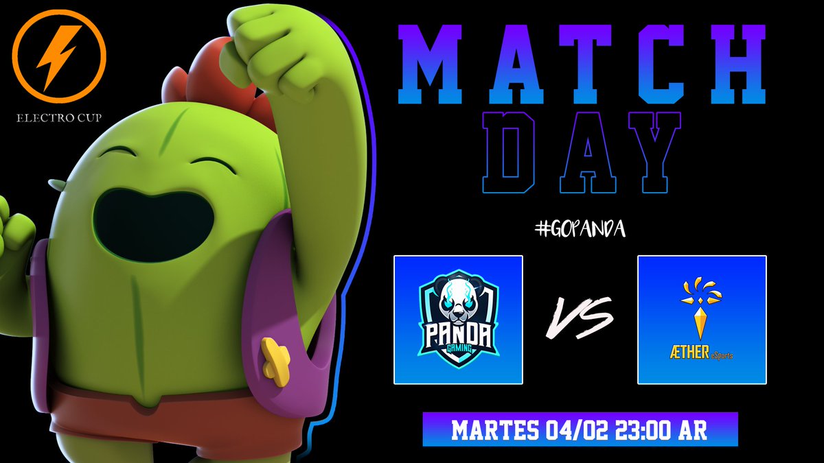 📣 | #MATCHDAY

¿Que creen? Estamos jugando un partido en contra de <a href="/EsportsTher/">Æther eSports</a> por la @electrocupBS!

¿Creen que ganaremos?🤔

#GoPanda🐼#FTW