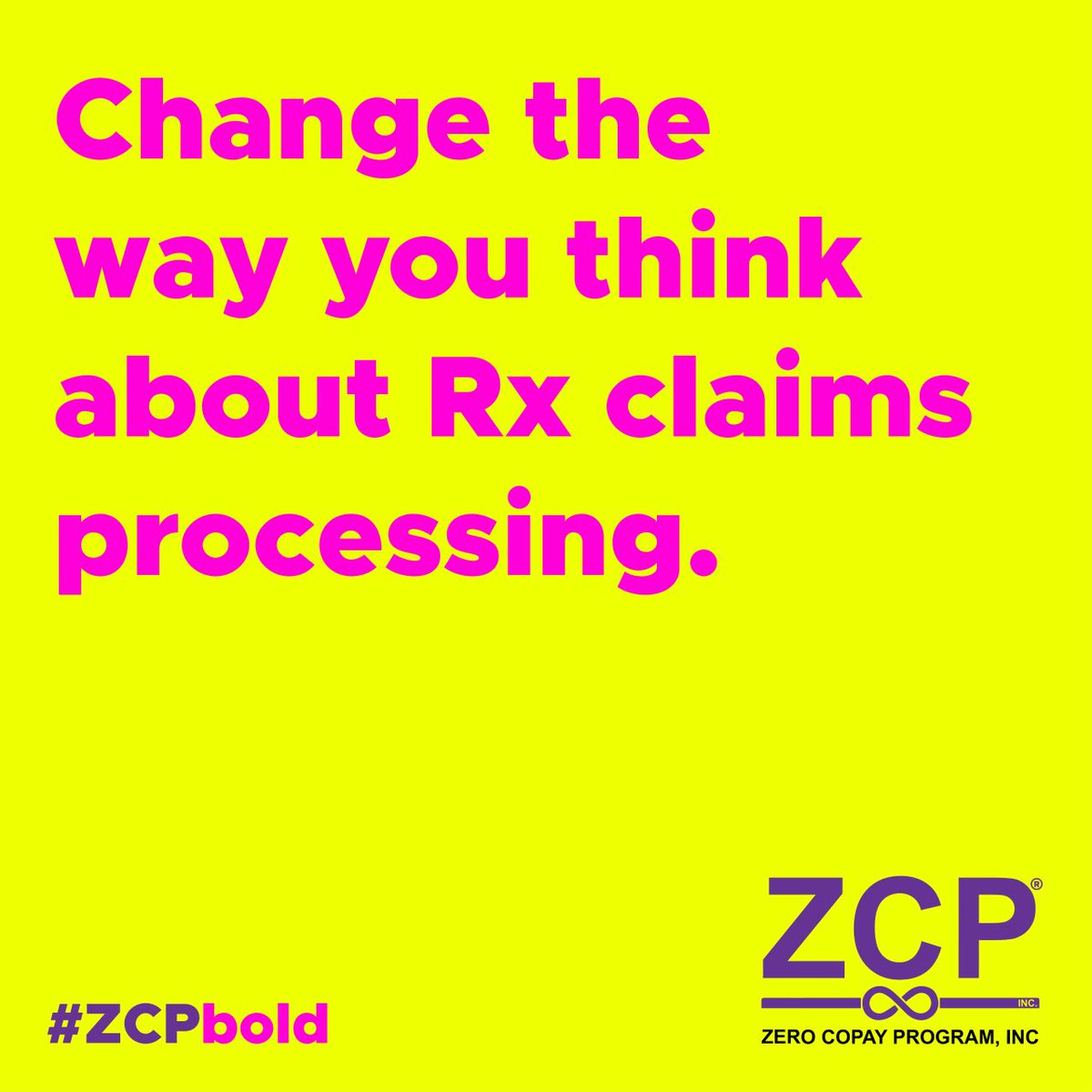 ZCP_Inc's tweet image. Come visit our new website zerocopayprogram.com and share our vision. Join the movement and experience a true Pass Through PBM using our proprietary pharmaceutical claims software -- InfinityRx Claims Processor™ (ICP).
 #Transparency #Evolve #Healthcare