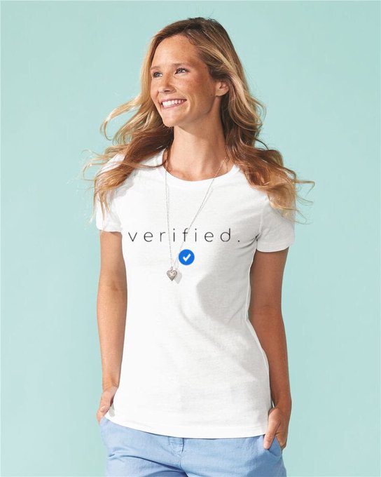 Ladies &amp; Mens #Verified tshirts are now available for purchase! Visit our website https://t.co/3HkQKhcZHz<a href="/tag/verified"class="tags">#Verified</a>