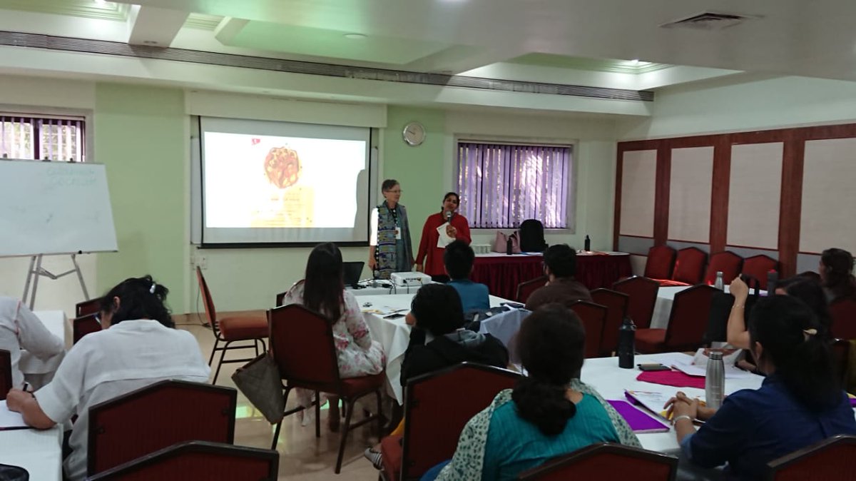 UmmeedCDC's tweet photo. The Post conference workshops at Weaving Our Voices have started! Here are the first glimpses. #weavingourvoices #narrativetherapyindia #narrativepractices https://t.co/fkWhaLqXxo