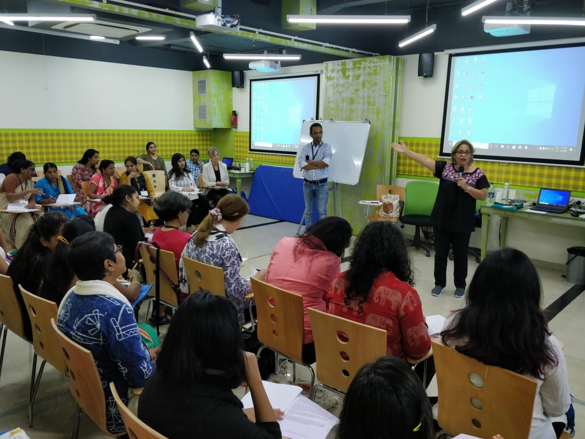 UmmeedCDC's tweet photo. The Post conference workshops at Weaving Our Voices have started! Here are the first glimpses. #weavingourvoices #narrativetherapyindia #narrativepractices https://t.co/fkWhaLqXxo