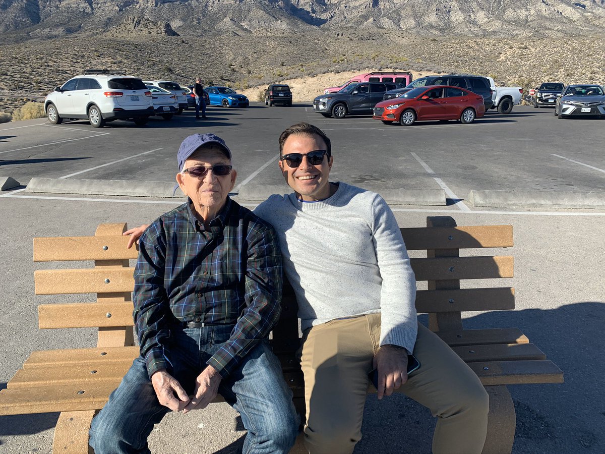 principaltejero's tweet photo. Arriving penniless and only Spanish-speaking, my grandfather built a new home for himself and his family as a Cuban refugee! #thatswhyiamhere Grateful to have had him with me this weekend. #cubanborn #grateful #proudlatino #firstgeneration https://t.co/AV29DGUfVB