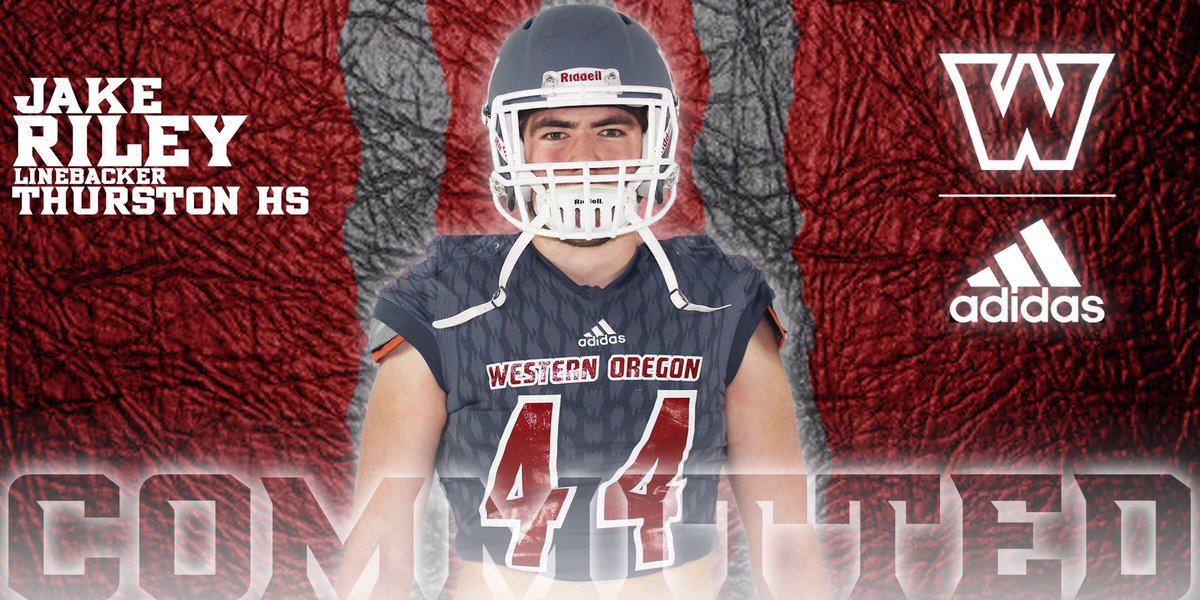 JakeRiley52's tweet photo. Excited to announce that I have committed to Western Oregon to continue my football career! Thank you to everyone here in Thurston who has stuck my side. Looking forward to the next chapter in life! https://t.co/B6eNrBEbJB