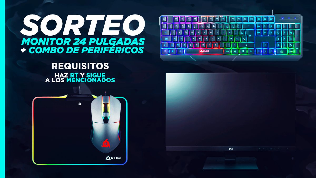 ProGamesTM's tweet photo. 💥🎁 #SORTEO DE MONITOR + TECLADO + MOUSEPAD + MOUSE GAMING💥

(Envió a todo el mundo)

➡Para participar: Haz #RT, Sigue a @ProGamesTM y @FlamaEsports

Termina: 05/03👍

¡SUERTE! 🍀 https://t.co/DIVbZnQ0MC
