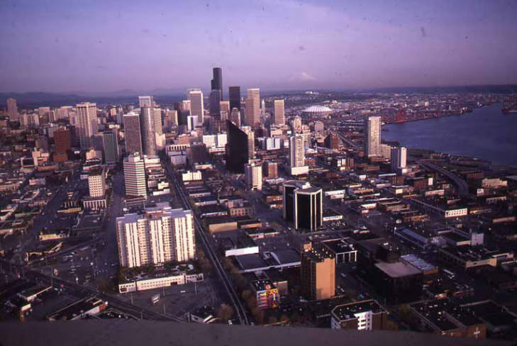 View of downtown Seattle