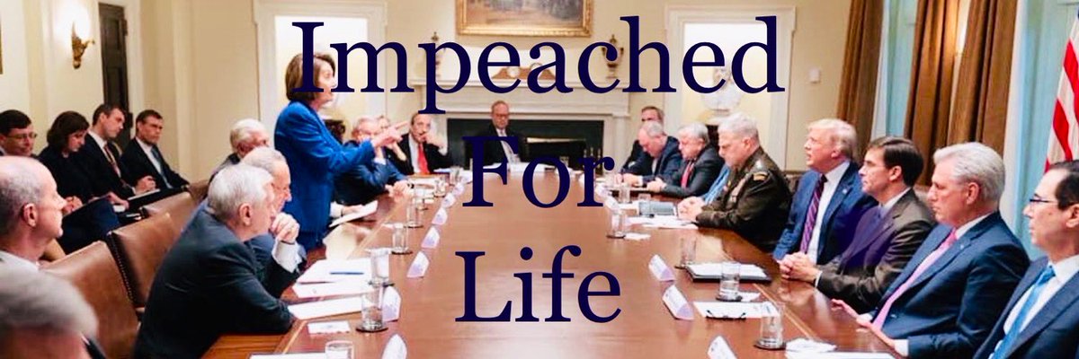 music4ever77's tweet photo. @GOPLeader Let @realDonaldTrump know he will be impeached for life will ya?
#TrialsHaveWitnesses
#GOPCoverup https://t.co/3uyLV7SEU3