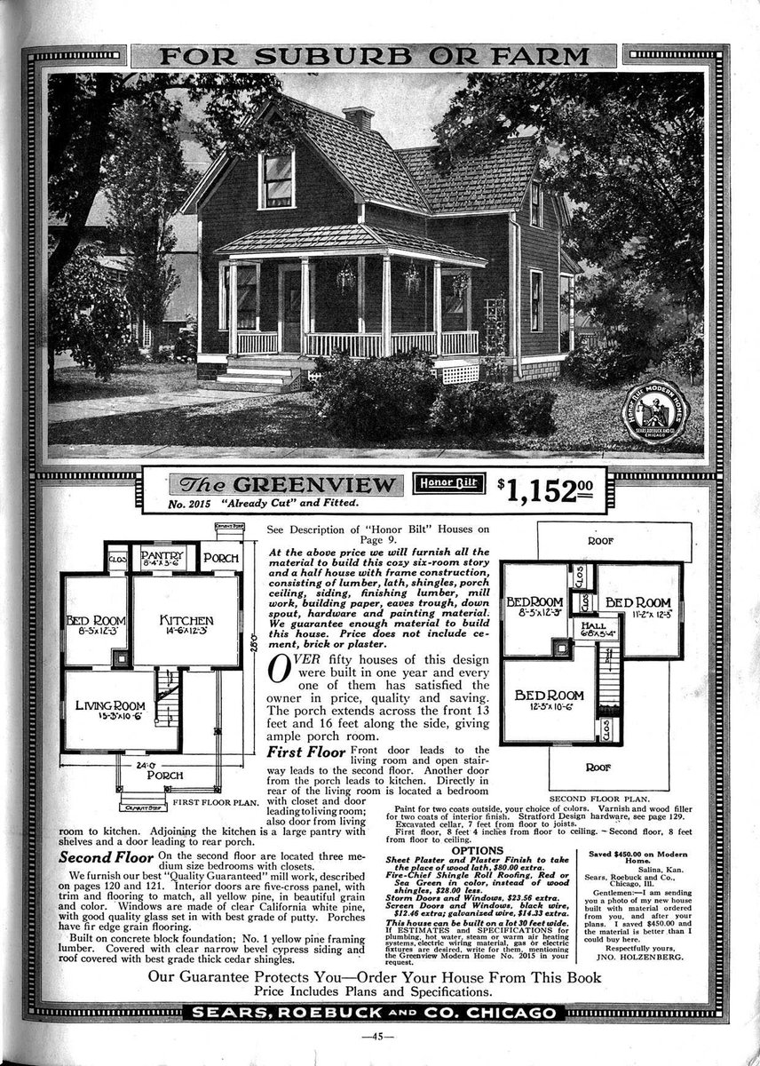 The most delightful thing to me is that you used to be able to just buy a house blueprint out of a house catalog and then you and your pals would get together and build it and then you got to live in it.... simply divine... wish I could have a little house... 
