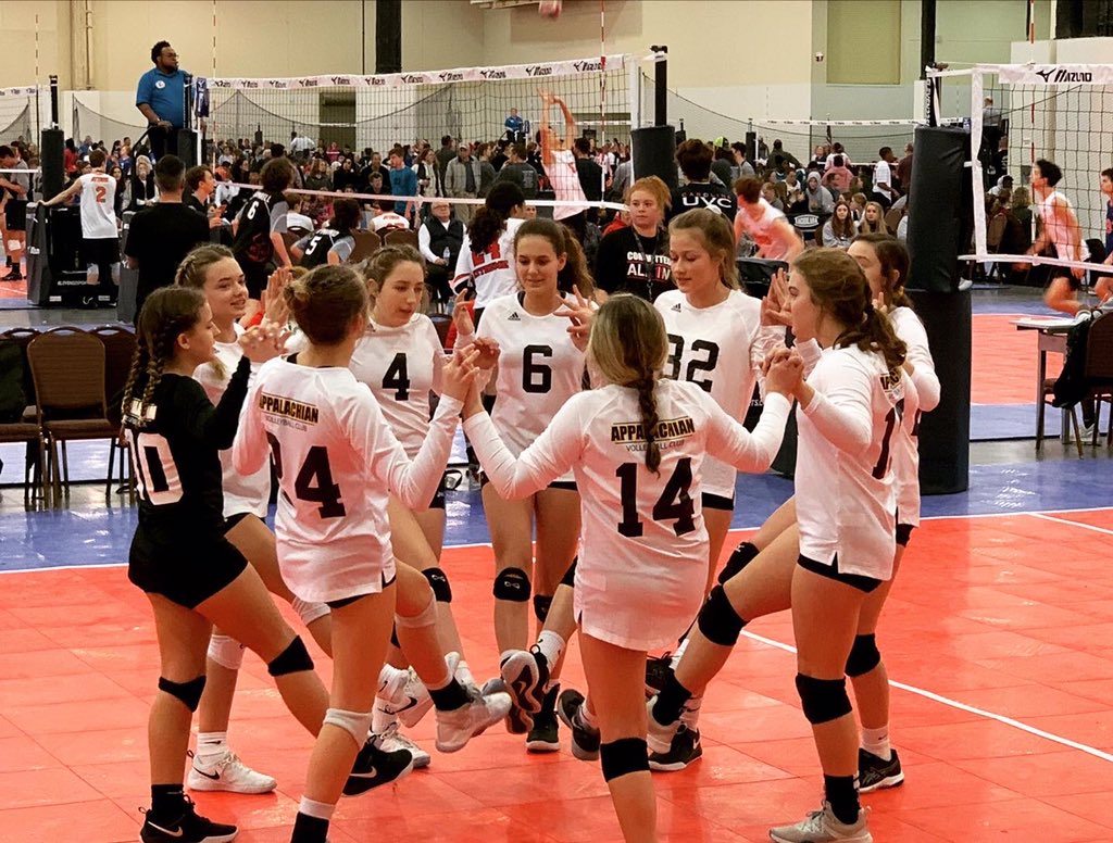 appvbclub's tweet photo. Welcoming our 17s AVC ladies back to NC as champions!!! So proud of all of the hard work put in this weekend by our 15s and 17s teams at the Wilderness at the Smokies 2020 volleyball tournament! Another big shout out to our 12s and 13s for giving their all in the Carolina Region! https://t.co/u0FXkzQrto