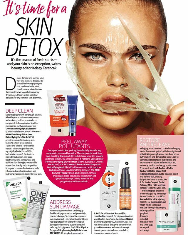 Did you know that you can prolong the effects of clear skin by introducing enzymes to your weekly routine? Check out @palmers_aus brilliant feature in this weeks <a href="/bodyandsoul_au/">Body+Soul</a> magazine for more beauty tips and tricks! ift.tt/2uXo7Zv