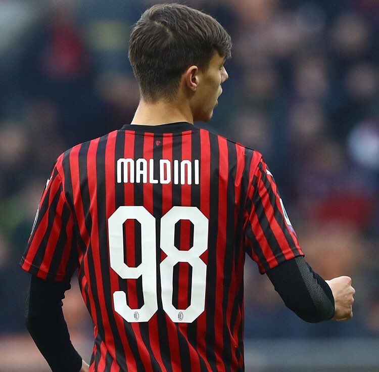 daniel maldini jersey number