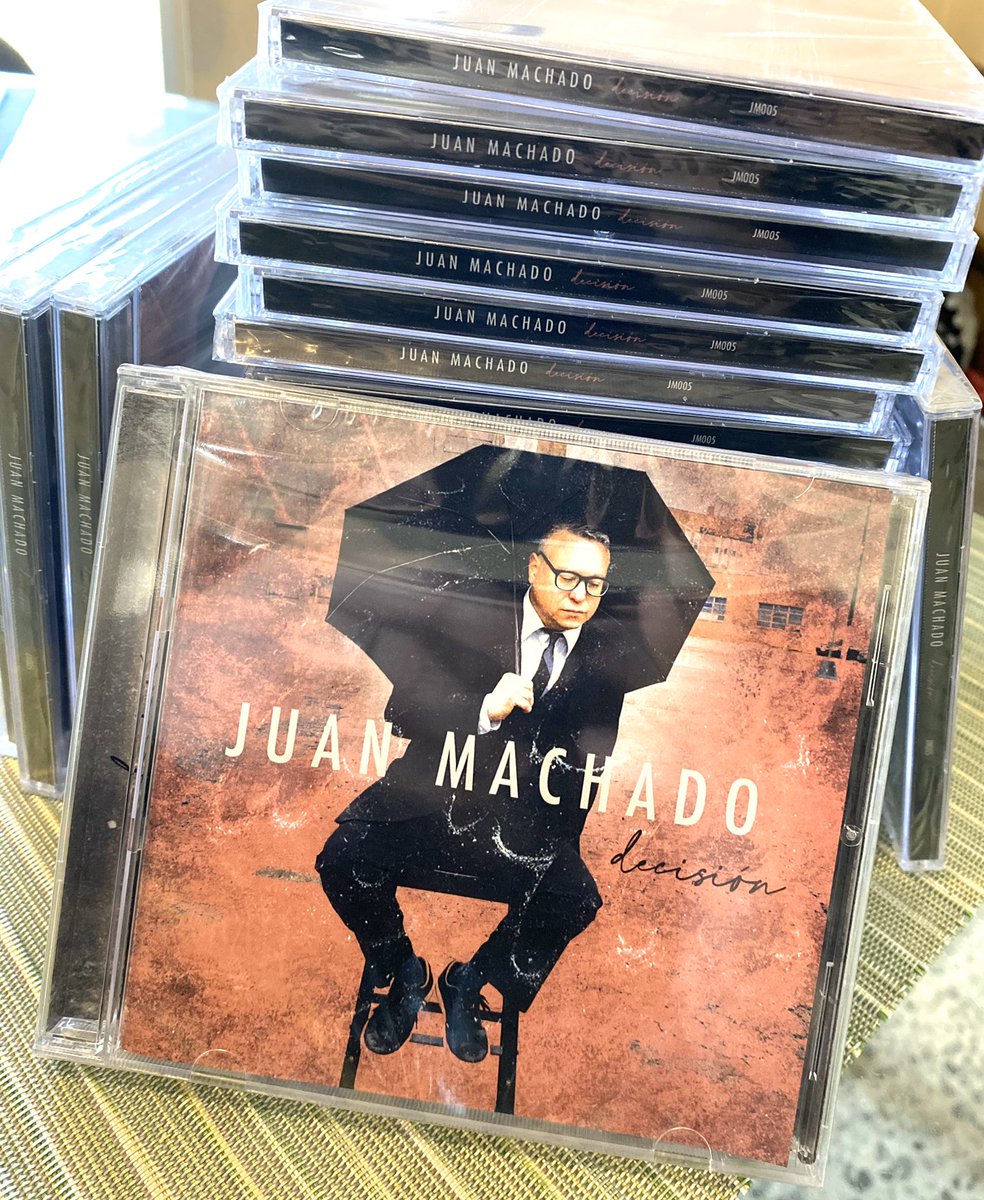 RevJuanMachado's tweet image. Ya disponible la #NuevaProducción de #JuanMachado #Desición el Cd físico en todas sus #Presentaciones en Vivo. #DecididosTour #GiraDecidi2s #MondayMusic #Adoración247