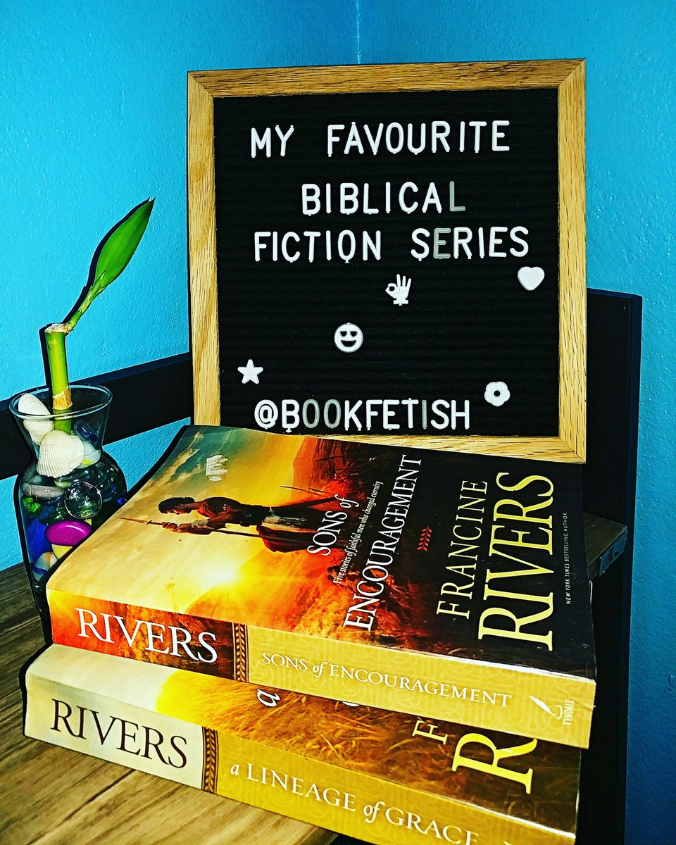 Bookfetish2's tweet photo. My favourite series from @FrancineRivers
Absolutely love them. #lineageofgrace #sonsofencouragement https://t.co/FjVUA4Oe81