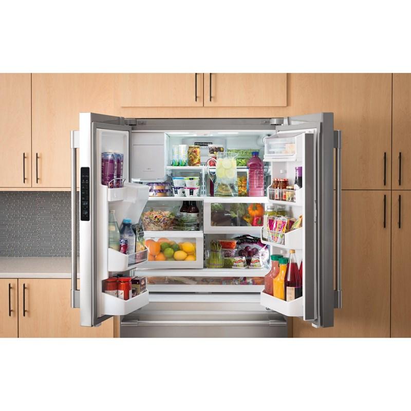 FmKomb's tweet photo. Get this 22.6 cu.ft. Frigidaire Professional, french-door with external water and ice dispenser!

☑️ AUTOMATIC ALERTS
☑️ SMUDGE-PROOF STAINLESS STEEL
☑️ SPACEPRO™ FULL-WIDTH DRAWER
☑️ PUREAIR® FILTRATION SYSTEM
☑️ PURESOURCE® ULTRA II WATER FILTRATION
☑️ COUNTER-DEPTH DESIGN https://t.co/MTNSt6bLF0