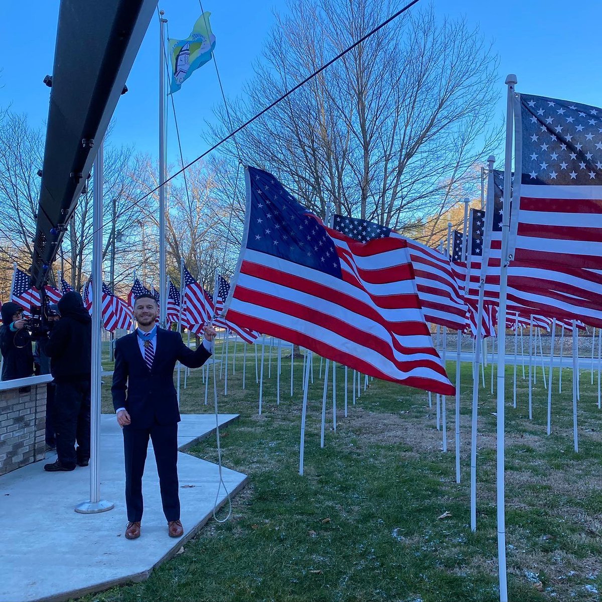 Brother <a href="/chiksdigscars/">Kyle Carpenter</a> (<a href="/KappaSigmaCola/">KΣ USC</a>, '13) featured in the minutes leading up to #SuperBowlLIV on <a href="/NFLonFOX/">FOX Sports: NFL</a>. 🇺🇸🇺🇸🇺🇸#MilitaryHeroes