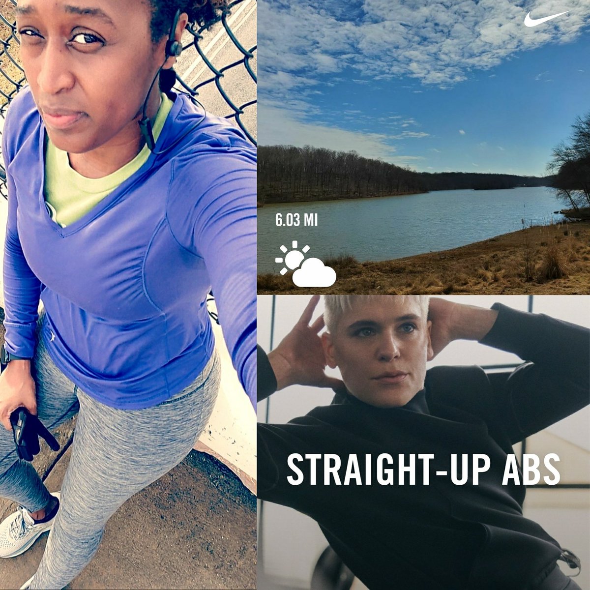 RisaHD's tweet photo. No long run today 🤷🏾♀️🤷🏾♀️ but still got out there.
Tomorrow it will be in the 60s, so definitely looking forward to the warm weather.
#blackgirlsrunning #runnersofinstagram #halfmarathontraining #blackrunnersconnection https://t.co/KnV9RTqnZE