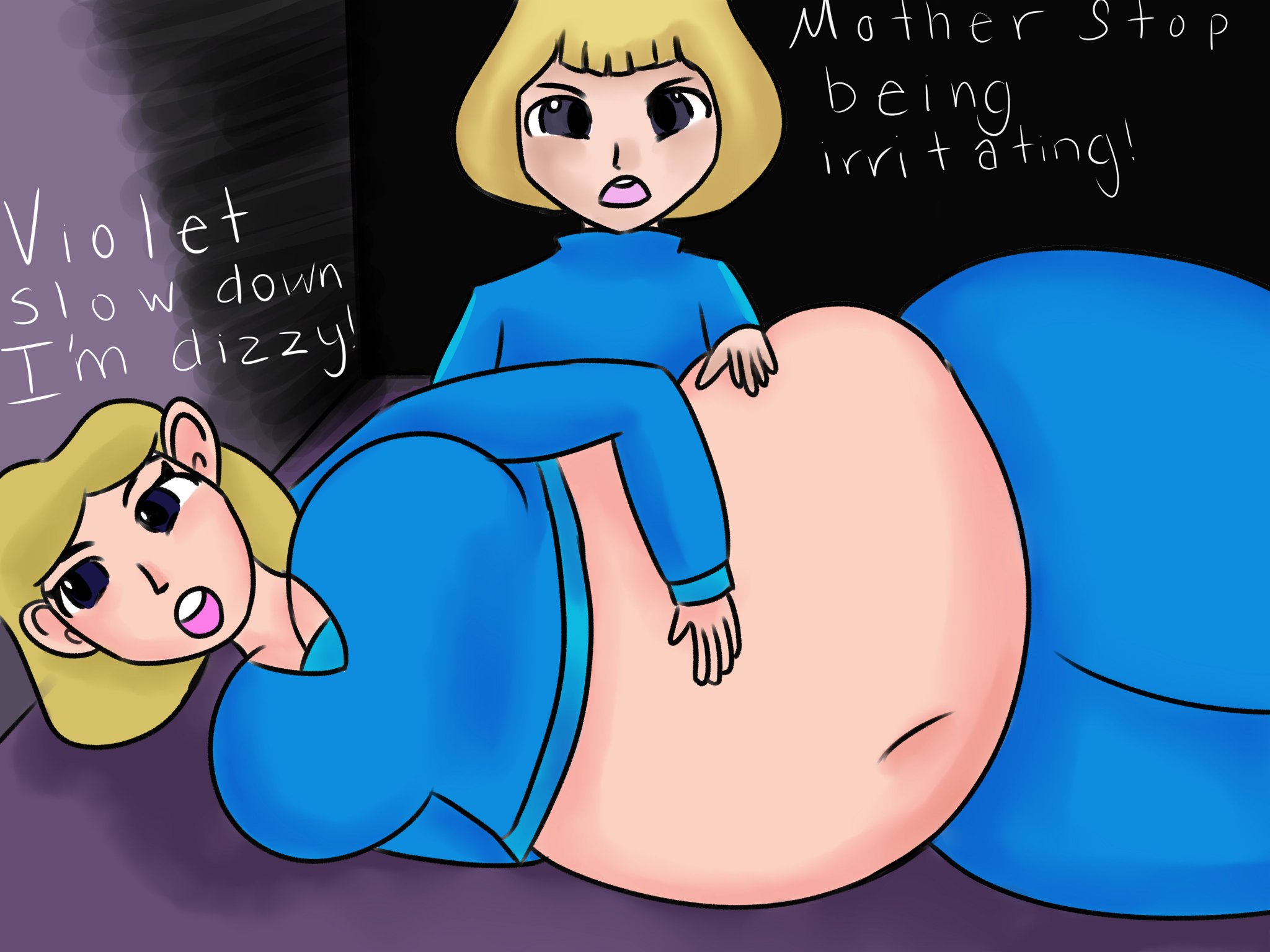 Fat Violet Beauregarde Inflation