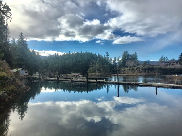 Another beautiful day embracing the views of the Madeira Park Lagoons from Painted Boat Resort.  Quiet and serene with only the call of the song birds and eagles to break the silence.   paintedboat.com.  Your winter paradise on the Sunshine  Coast.