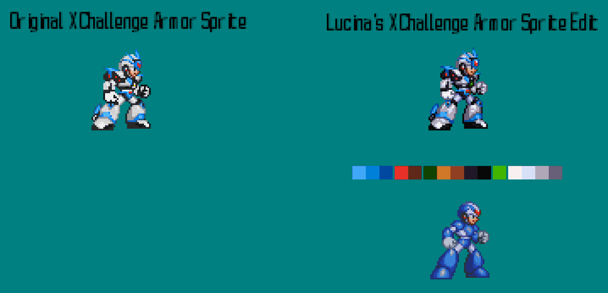 Megaman X Ultimate Armor Sprites