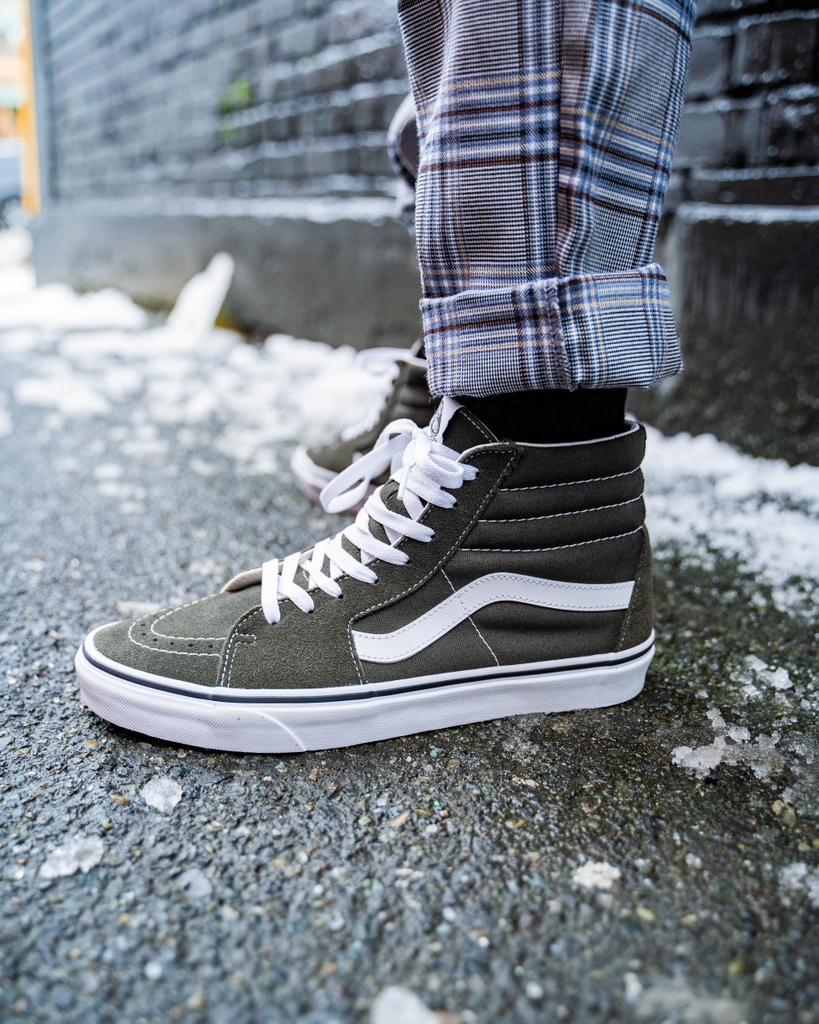 vans sk8 hi forest night