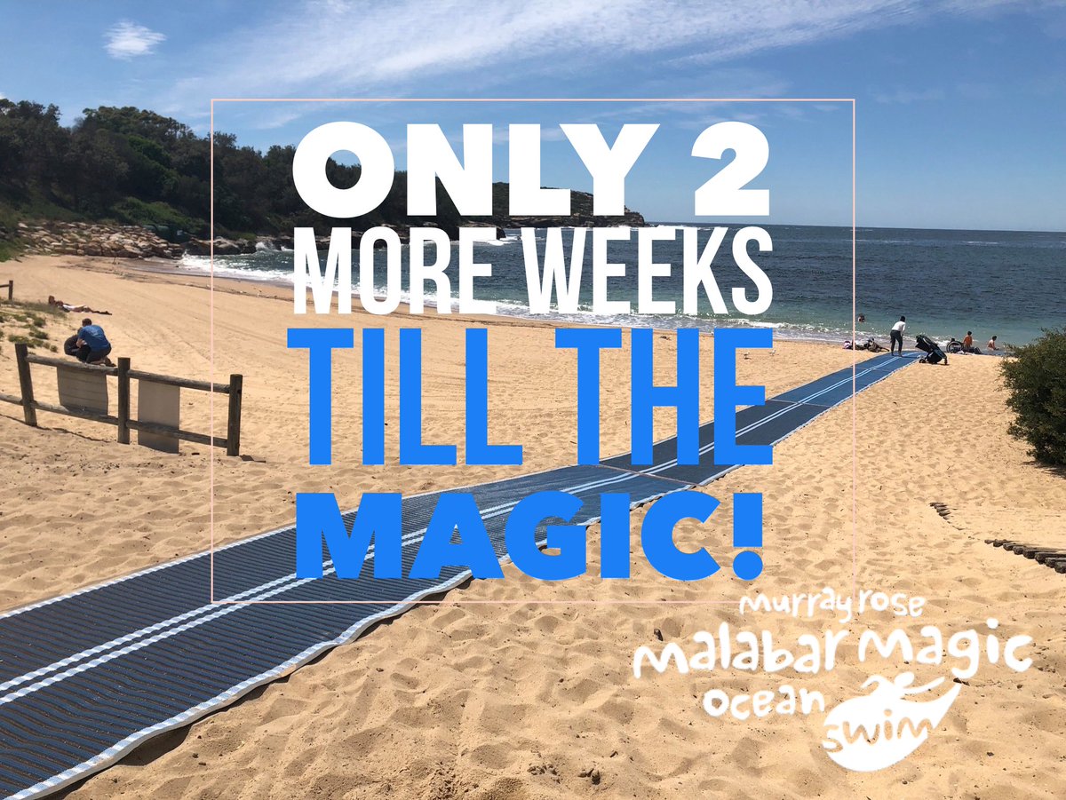 MalabarMagic's tweet photo. It’s almost time for Malabar Magic! Register today...https://t.co/G6xhMUs9gN #oceanswim #swimthemagic #swimtherainbow https://t.co/RHm1WYgWbg