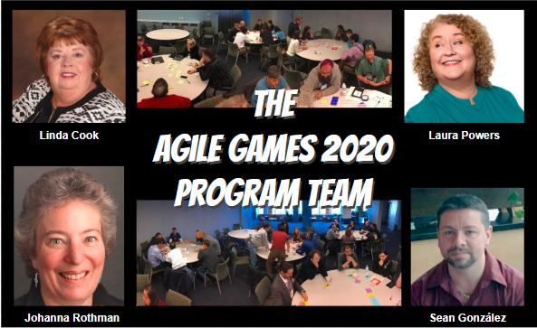 Meet Linda, Laura, Johanna and Sean - our Agile Games 2020 Program Team! Purchase tickets now at eventbrite.com/e/agile-games-…. If you are a speaker visit our Call for Proposals agilegamesconference.com/cfp/ page through 11:59 PM ET, on March 12, 2020.

#Agile #AgileGames2020