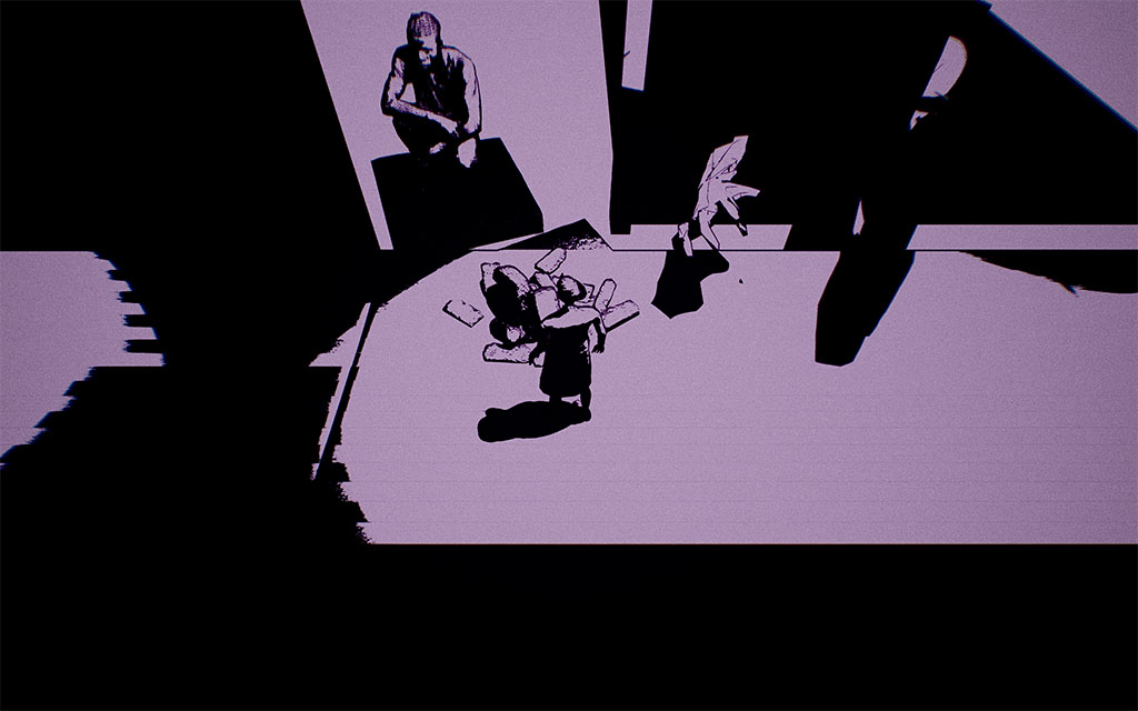 Limbicnation's tweet photo. A few screenshots and work in progress of another experience...#artgame #indiedev #gameart #graygame https://t.co/8DvfTisE3X
