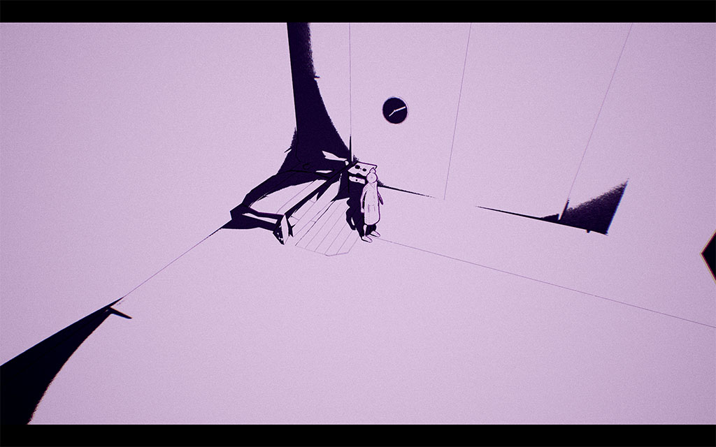 Limbicnation's tweet photo. A few screenshots and work in progress of another experience...#artgame #indiedev #gameart #graygame https://t.co/8DvfTisE3X