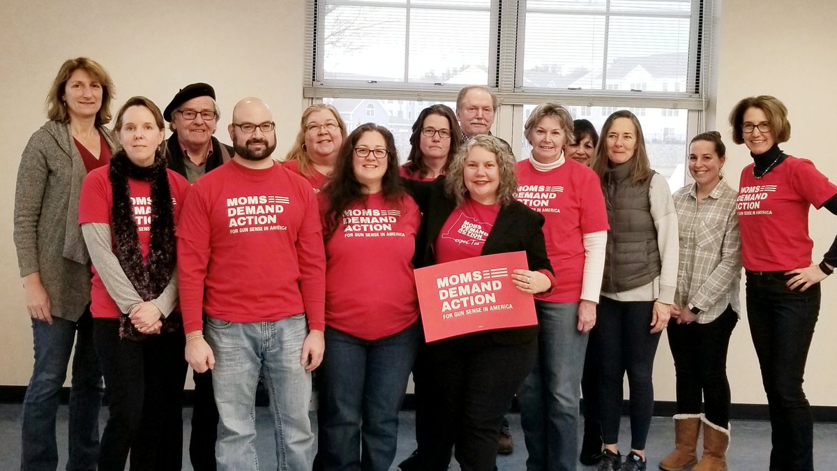 barbsib's tweet photo. Today our CT local group of @MomsDemand warriors &amp; survivors geared up for 2020. We're here for each other, we know what's at stake &amp; we're ready for the hard work ahead. #EndGunViolence #MomentsThatSurvive https://t.co/gfPbKqMHPg