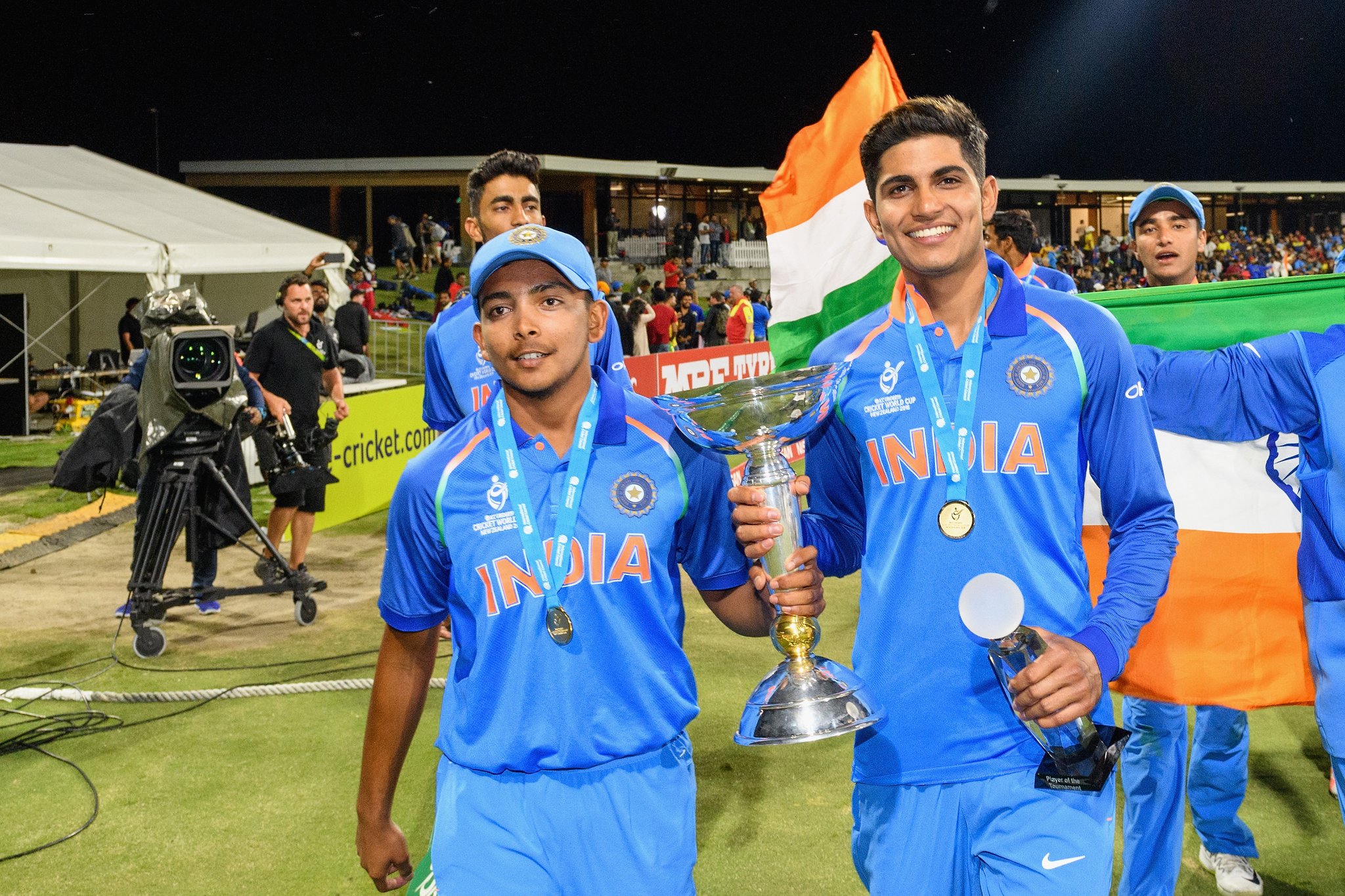 Cricbuzz Onthisday In 18 India Won The Icc Under 19 World Cup For A Record Fourth Time With An Eight Wicket Win Over Australia At Mount Maunganui T Co Ijb4jyjpxy T Co Imvb5lhsnw