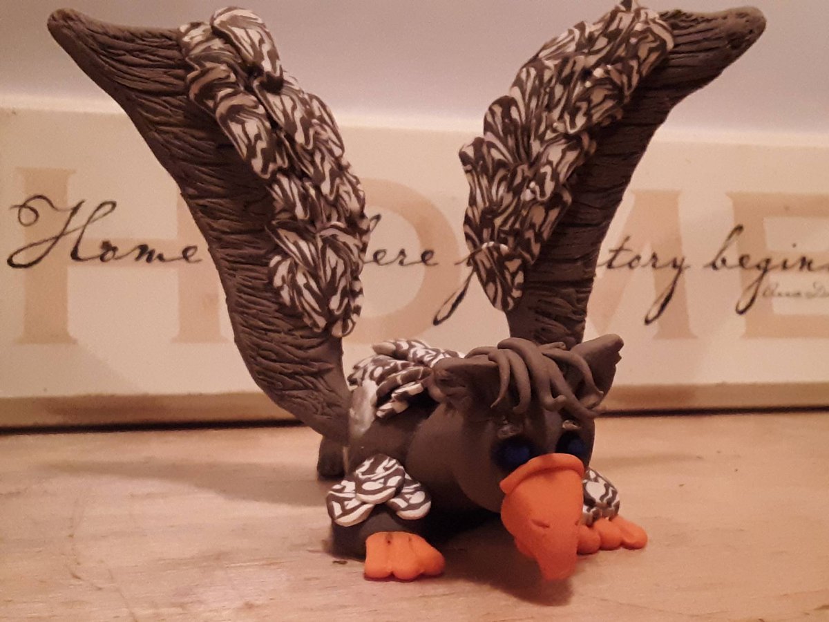 DerekWoolever's tweet photo. Thank you for all of your likes comments and shares everyone! Much love to you all <3
Excited to share the latest addition to my #etsy shop: Griffy the Griffin #art #sculpture #keepsakes #liquidpolymer #brown #cute #polymerclay #bakeandbond #whimsical https://t.co/mAXNpWbZtT https://t.co/TRUGRZvva8