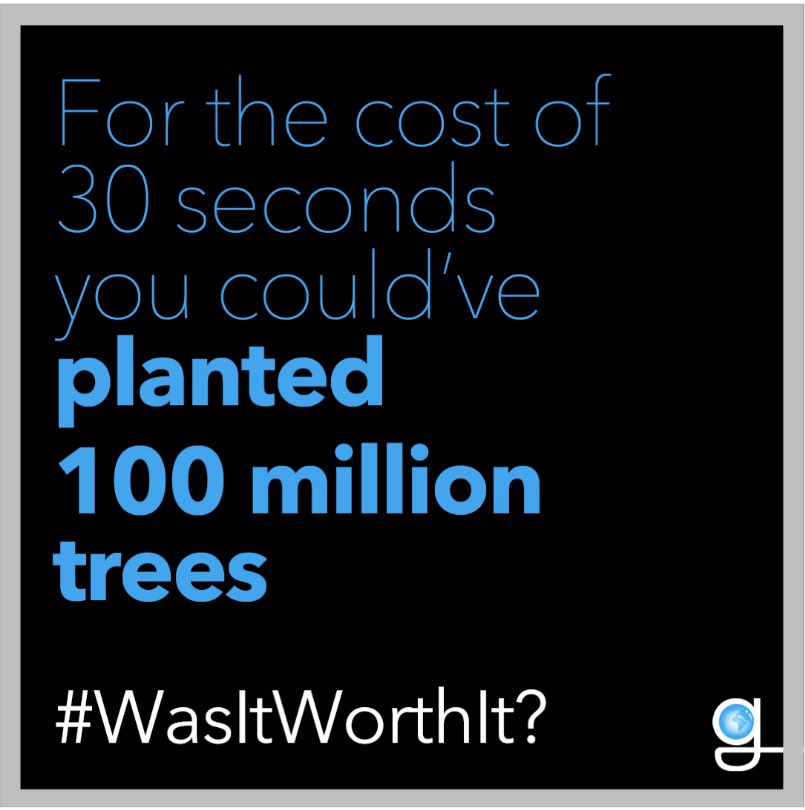 GroundedWorld's tweet photo. @CleanChoice Yeah but each 30 sec spot still cost $5.6m https://t.co/uQbDZdzHxD
